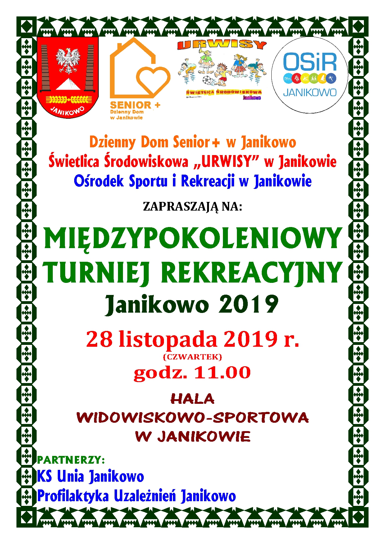 You are currently viewing Międzypokoleniowy Turniej Rekreacyjny