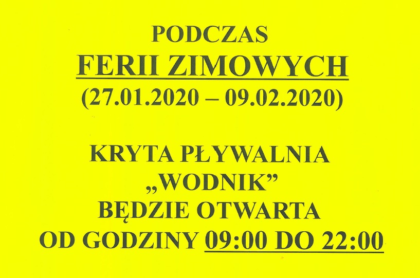 You are currently viewing Pływalnia Wodnik-godziny otwarcia.