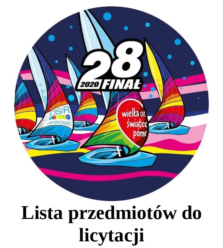 Read more about the article Lista przedmiotów do licytacji