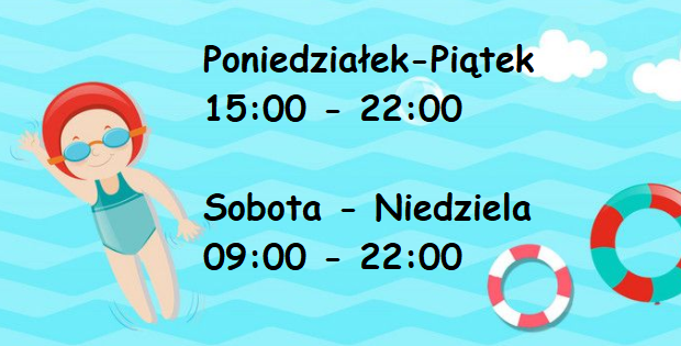 Godziny otwarcia pływalni Wodnik     od 1 września 2020r.
