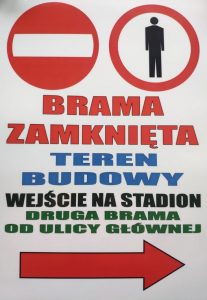 Read more about the article Brama od ul. Sportowej zamknięta